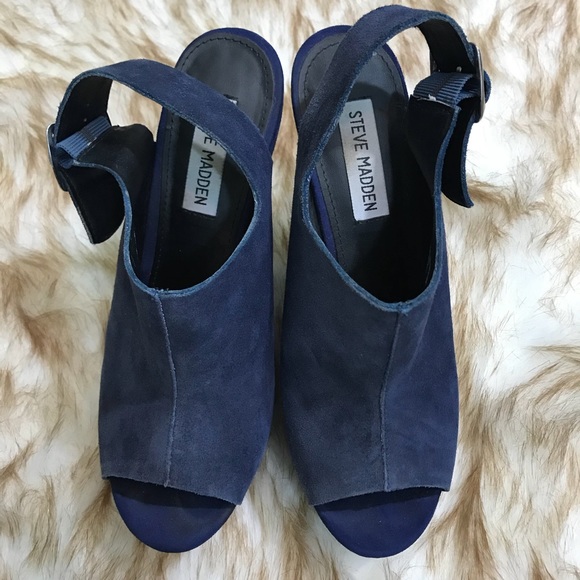 Steve Madden suede wedge - Picture 5 of 7